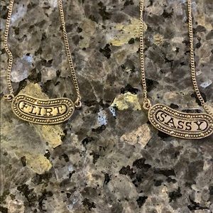 2 Sterling silver necklaces